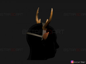 sweet tooth - gus kid cosplay 3d print model Modelo de impresión 3D