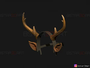 sweet tooth - gus kid cosplay 3d print model 3D Print Model