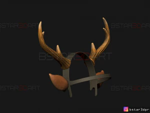 sweet tooth - gus kid cosplay 3d print model 3D Print Model