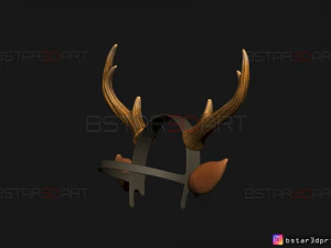 sweet tooth - gus kid cosplay 3d print model 3D Print Model