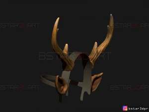 sweet tooth - gus kid cosplay 3d print model 3D Print Model