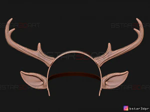 sweet tooth - gus kid cosplay 3d print model 3D Print Model