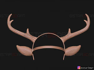 sweet tooth - gus kid cosplay 3d print model 3D Print Model