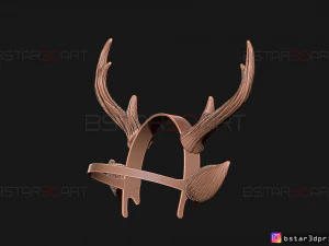 sweet tooth - gus kid cosplay 3d print model 3D Print Model