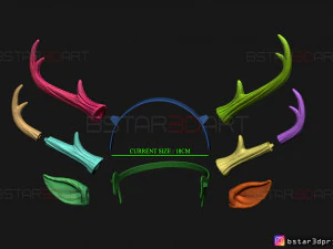 sweet tooth - gus kid cosplay 3d print model 3D Print Model