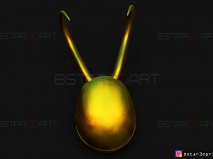 classic loki helmet - loki tv series - marvel comics 3d print model Modello di stampa 3D