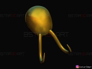 classic loki helmet - loki tv series - marvel comics 3d print model Modello di stampa 3D