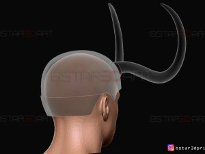 classic loki helmet - loki tv series - marvel comics 3d print model 3D Print Model