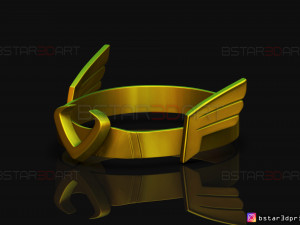 kid loki crown - loki tv series 2021 - marvel comics 3d print model Modelo de Impressão 3D