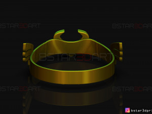 kid loki crown - loki tv series 2021 - marvel comics 3d print model Modelo de Impressão 3D