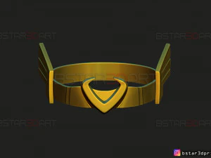 kid loki crown - loki tv series 2021 - marvel comics 3d print model 3D Print Model