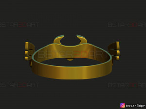 kid loki crown - loki tv series 2021 - marvel comics 3d print model Modelo de Impressão 3D