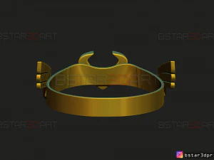 kid loki crown - loki tv series 2021 - marvel comics 3d print model 3D Print Model