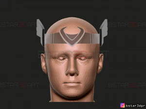 kid loki crown - loki tv series 2021 - marvel comics 3d print model 3D Print Model