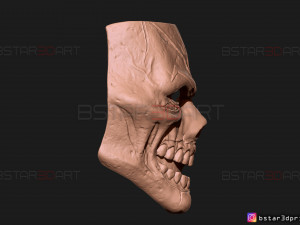 iron man zombie mask - marvel what if - high quality details 3d print model 3D Принт Модель