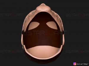 captain zombie helmet - marvel what if - high quality details 3d print model 3D Print Model
