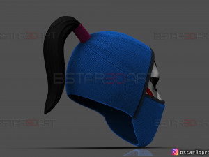 death dealer mask - shang chi cosplay - marvel comics 3d print model 3D 打印模型