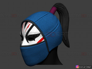 death dealer mask - shang chi cosplay - marvel comics 3d print model 3D 打印模型