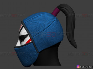 death dealer mask - shang chi cosplay - marvel comics 3d print model 3D 打印模型