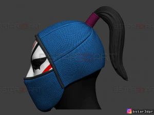 death dealer mask - shang chi cosplay - marvel comics 3d print model 3D Print Model