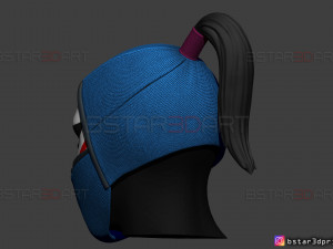 death dealer mask - shang chi cosplay - marvel comics 3d print model 3D 打印模型