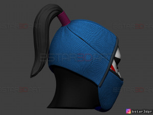 death dealer mask - shang chi cosplay - marvel comics 3d print model 3D 打印模型