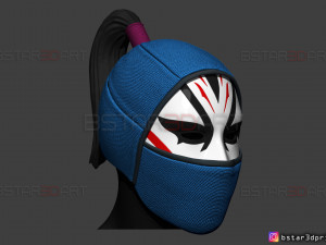 death dealer mask - shang chi cosplay - marvel comics 3d print model 3D 打印模型