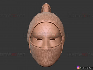 death dealer mask - shang chi cosplay - marvel comics 3d print model 3D 打印模型