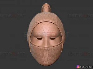 death dealer mask - shang chi cosplay - marvel comics 3d print model 3D Print Model