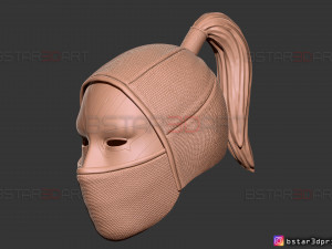 death dealer mask - shang chi cosplay - marvel comics 3d print model 3D 打印模型