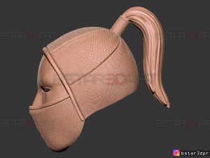 death dealer mask - shang chi cosplay - marvel comics 3d print model 3D 打印模型