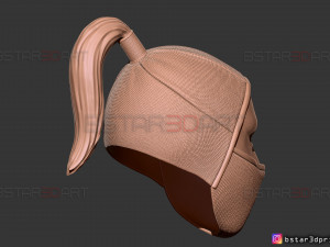 death dealer mask - shang chi cosplay - marvel comics 3d print model 3D 打印模型