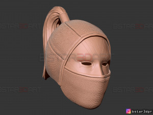 death dealer mask - shang chi cosplay - marvel comics 3d print model 3D 打印模型