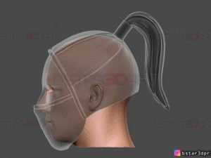 death dealer mask - shang chi cosplay - marvel comics 3d print model 3D Print Model