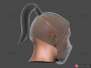death dealer mask - shang chi cosplay - marvel comics 3d print model 3D 打印模型
