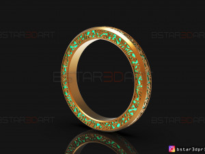 shang chi ring - shang chi bracelet - marvel comics 3d print model 3D Baskı Modeli