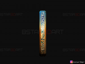 shang chi ring - shang chi bracelet - marvel comics 3d print model 3D Baskı Modeli