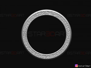 shang chi ring - shang chi bracelet - marvel comics 3d print model 3D Print Model
