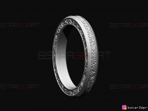 shang chi ring - shang chi bracelet - marvel comics 3d print model 3D Baskı Modeli