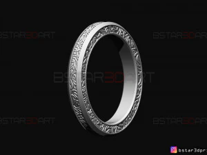 shang chi ring - shang chi bracelet - marvel comics 3d print model 3D Print Model
