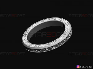 shang chi ring - shang chi bracelet - marvel comics 3d print model 3D Print Model