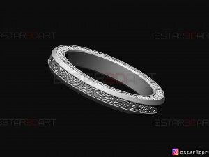 shang chi ring - shang chi bracelet - marvel comics 3d print model 3D Baskı Modeli