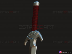 death dealer kunai - shang chi - marvel legend comics 3d print model Modèles 3D en vedette