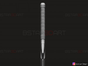 death dealer kunai - shang chi - marvel legend comics 3d print model Modèles 3D en vedette