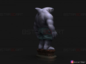 king shark - the suicide squad - dc comics - high quality details - 3d print model Modello di stampa 3D