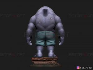 king shark - the suicide squad - dc comics - high quality details - 3d print model Modello di stampa 3D