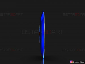captain britain shield - marvel comics - high quality 3d print model 3Dプリントモデル