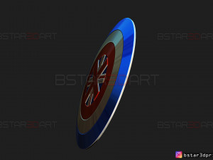 captain britain shield - marvel comics - high quality 3d print model 3Dプリントモデル