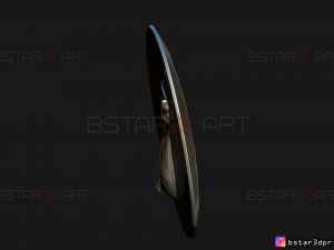 captain britain shield - marvel comics - high quality 3d print model 3Dプリントモデル