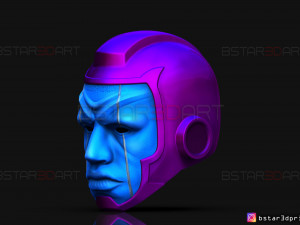kang the conqueror helmet - marvel comics mask 3d print model Modello di stampa 3D
